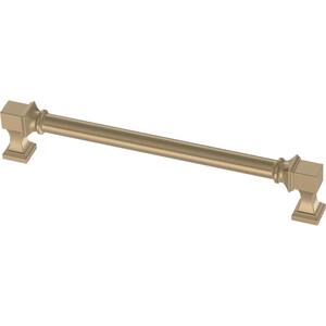 Liberty Regal Square 6-5/16 in. (160 mm) Champagne Bronze Cabinet Drawer Bar Pull