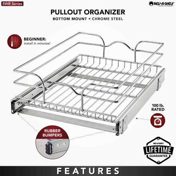 20 in. Wire Pull-Out Basket
