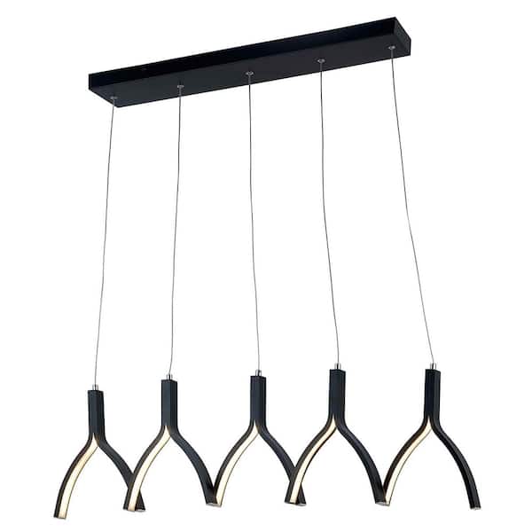 Artika Vivaldi Big 25-Watt 1 Light Black Modern 5 CCT