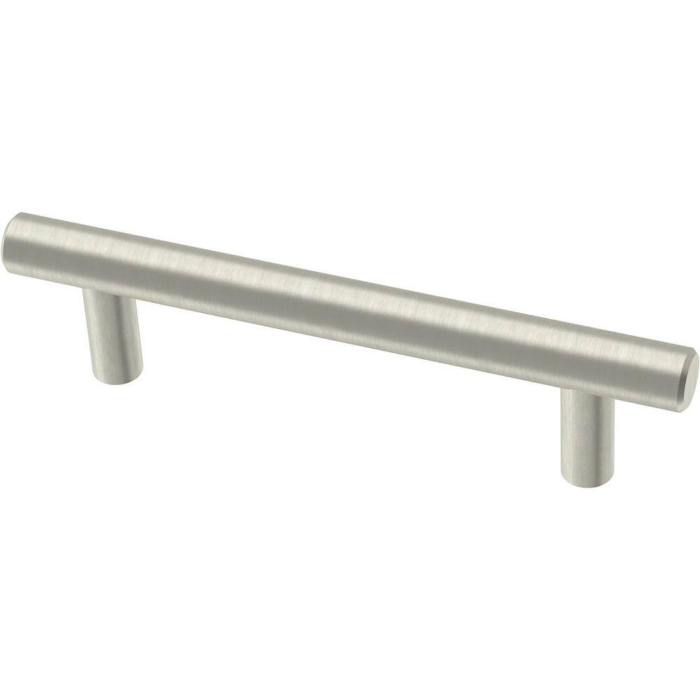 Brushed Stainless Steel Modern Bar Cabinet Pulls