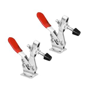 POWERTEC Heavy-Duty Adjustable Latch-Action U Bolt Toggle Clamp 431 - 700 lbs. Holding Capacity (4-Pack) 20307-P4