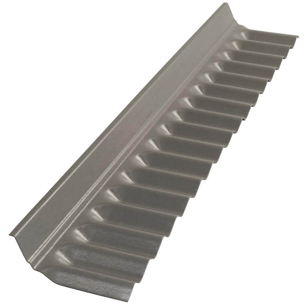 ★SATUR★ String 4 Panel Nylon Camp Cap 2 colors Suntop 4 ft. Polycarbonate Ridge Cap Flashing in Castle Gray