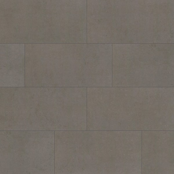 Beton Gris 12 in. x 24 in. Matte Porcelain Stone Look Floor and Wall Tile (16 sq. ft./case)