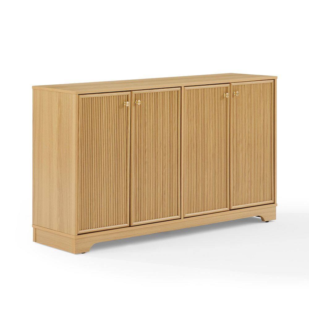 Naomi White Oak Wood Buffet