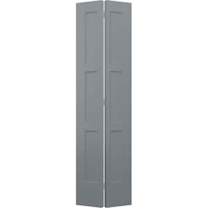 24 in. x 96 in. Birkdale Stone Stain Smooth Hollow Core Molded Composite Interior Closet Bi-fold Door