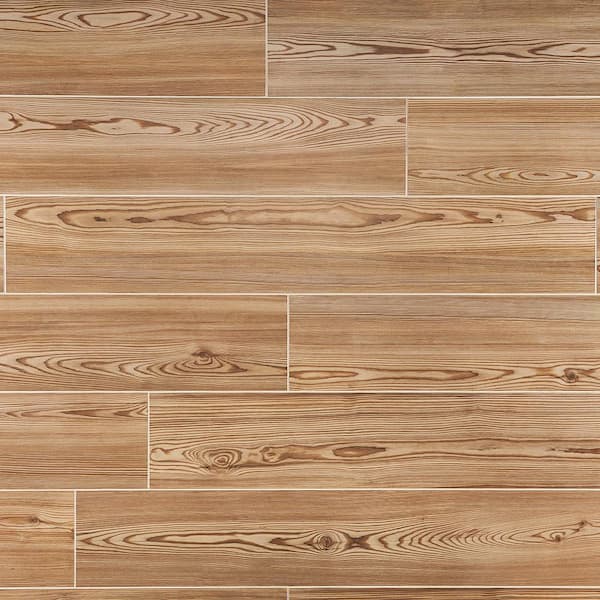 Ivy Hill Tile Balsa Almond 8 in. x 0.43 in. Matte Porcelain Tile Sample (0.22 sq. ft.)