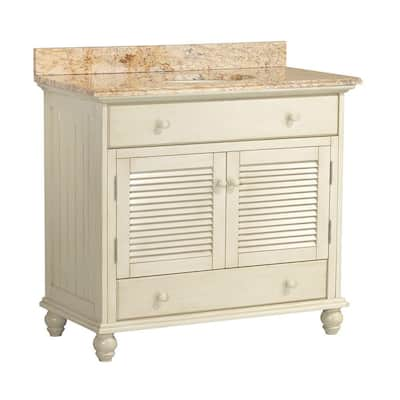 Home Decorators Collection Cottage 48 in. W Bath Vanity Cabinet Only in ...