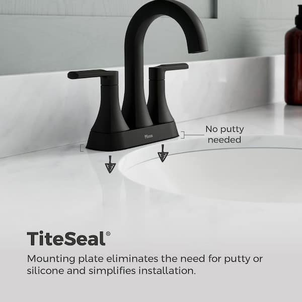 Pfister Vaneri 4 in. Centerset Double Handle High Arc Bathroom