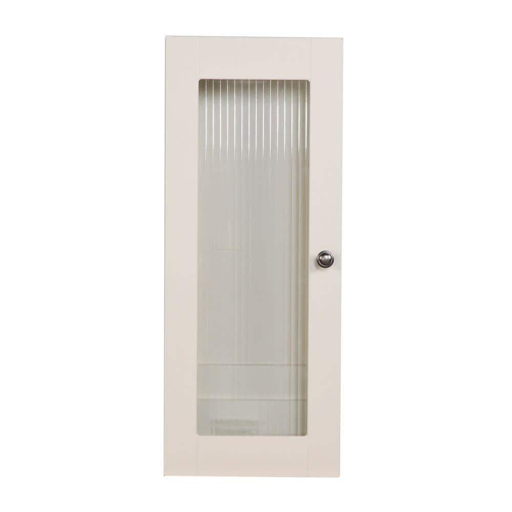 St. Paul Manchester 12 in. W x 30 in. H Small Rectangular White