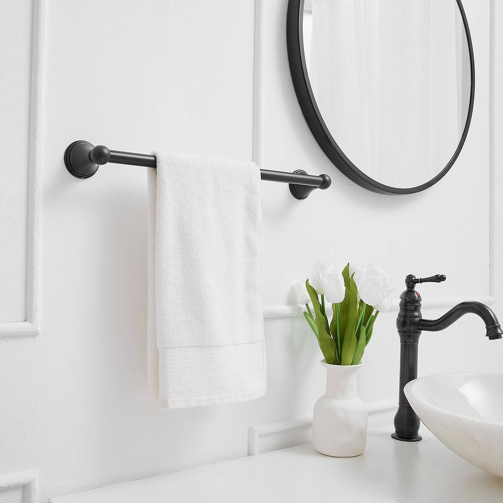 Oil-Rubbed Bronze 5-Piece Metal Bath Hardware Set