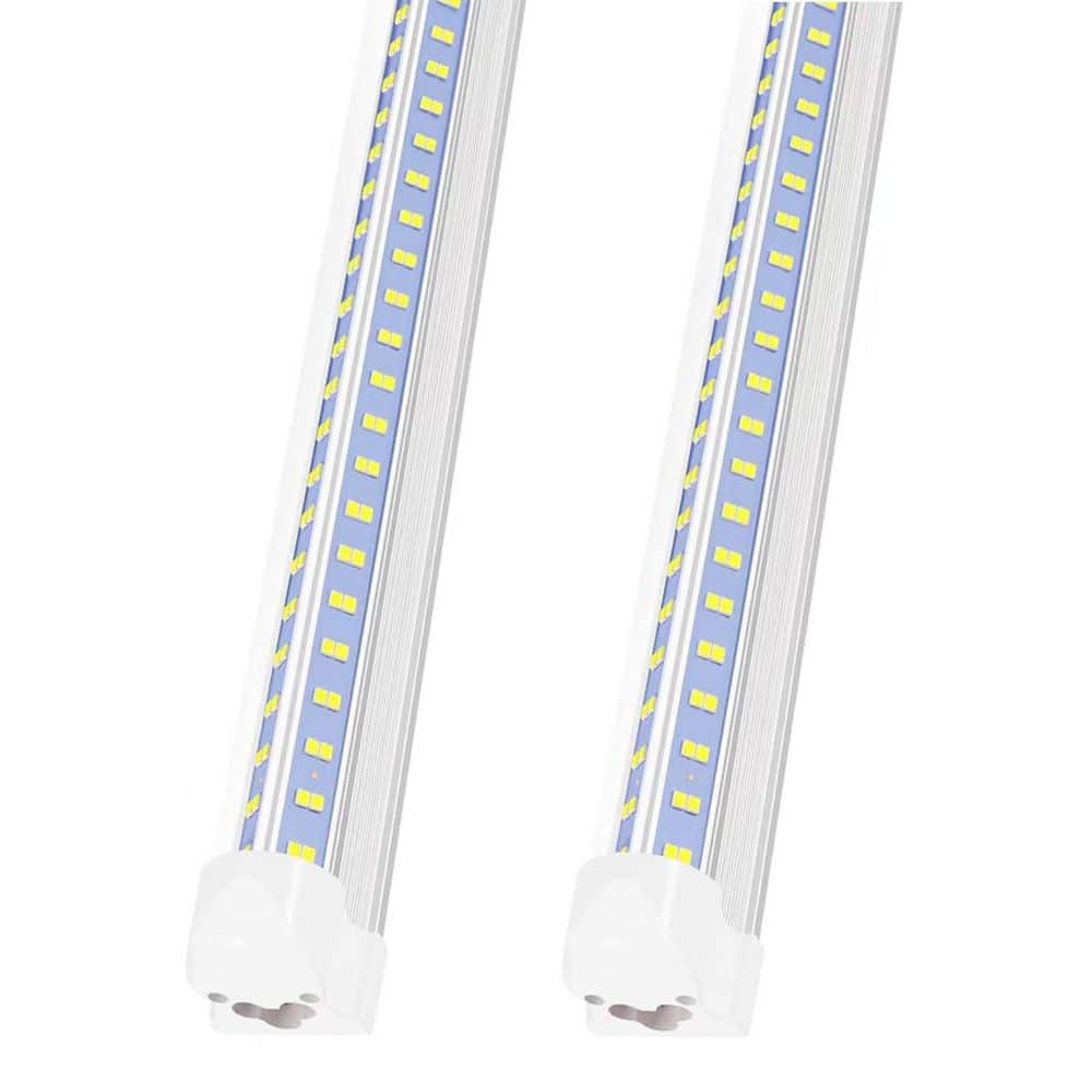 4 ft. 50-Watt White LED Shop Light (2-Pack), 6500K 7000 Lumens, High Brightness and Energy Efficiency, Easy Installation price history on PriceWatchPro