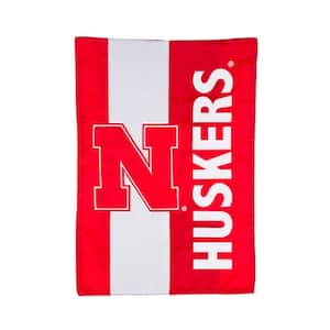 1 ft. x 1-1/2 ft. University of Nebraska Embellished Garden Flag