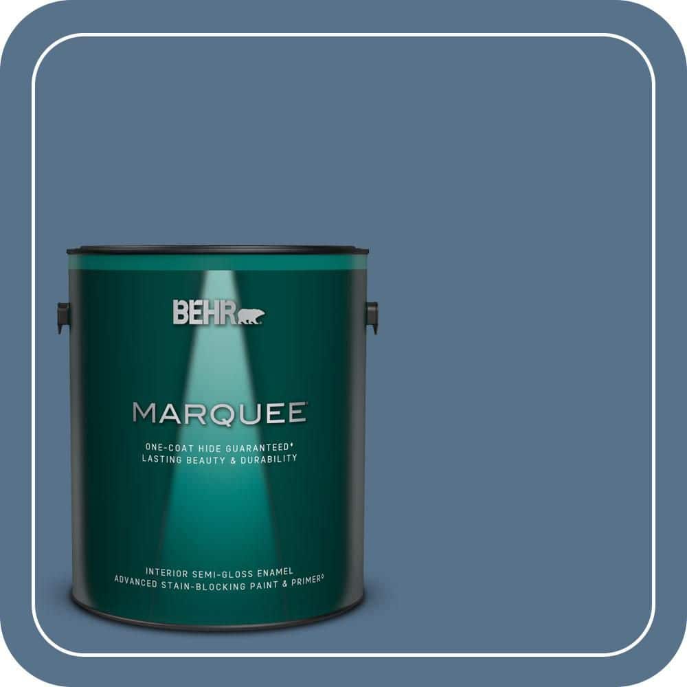 1 gal. #PPU14-01 Arrowhead Lake One-Coat Hide Semi-Gloss Enamel Interior Paint & Primer price history on PriceWatchPro
