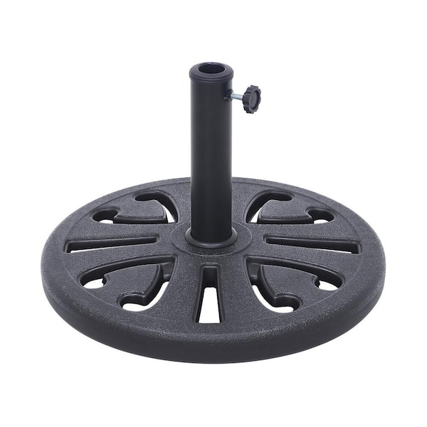 Sunnydaze 17 in. Round Green Cast Iron Outdoor Patio