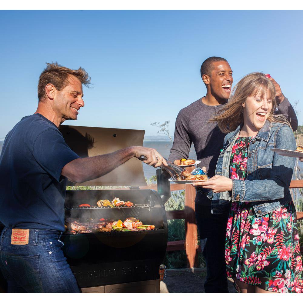 ZPG-7002B3E Stainless Steel Wood Pellet Grill BBQ Smoker