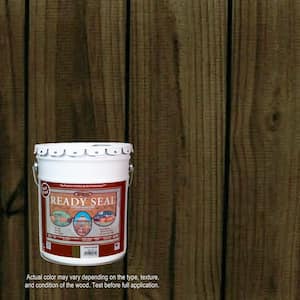 5 Gal. Mission Brown Exterior Wood Stain and Sealer