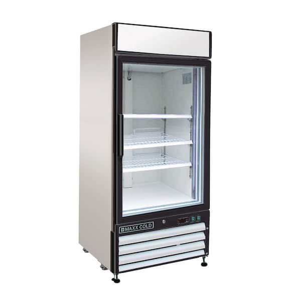 Maxx Cold X-Series 16 cu. ft. Single Door Commercial Upright Merchandiser Freezer