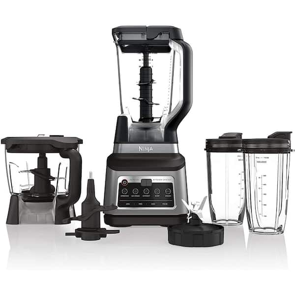 NINJA Professional Plus 72 oz. 5-Speed Black Blender with 8-Cup Food  Processor BN801 - The Home Depot