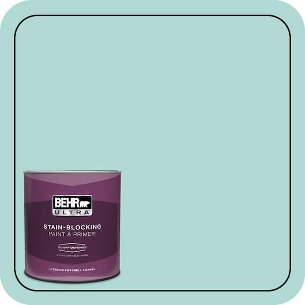 BEHR ULTRA 1 qt. #M450-3 Wave Top Extra Durable Eggshell Enamel Interior Paint & Primer