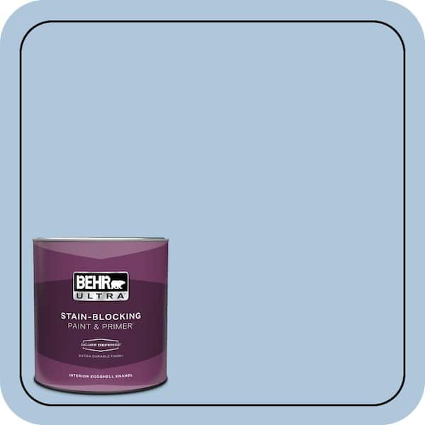 BEHR ULTRA 1 qt. #PPU14-13 Caspian Tide Extra Durable Eggshell Enamel Interior Paint & Primer