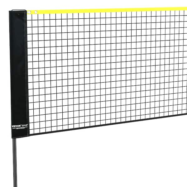 Portable Tennis Net,Stainless Steel shops Poles Badminton Net Set –Adjustable Height