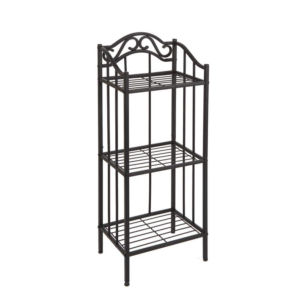 Collins 14.50 in. W Metal Bathroom Floor Shelf CPBS1303A1E - The Home Depot