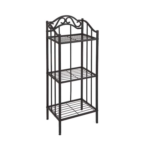 Better Living Aluminum Glide Shower Shelf in Black 11680 - The Home Depot