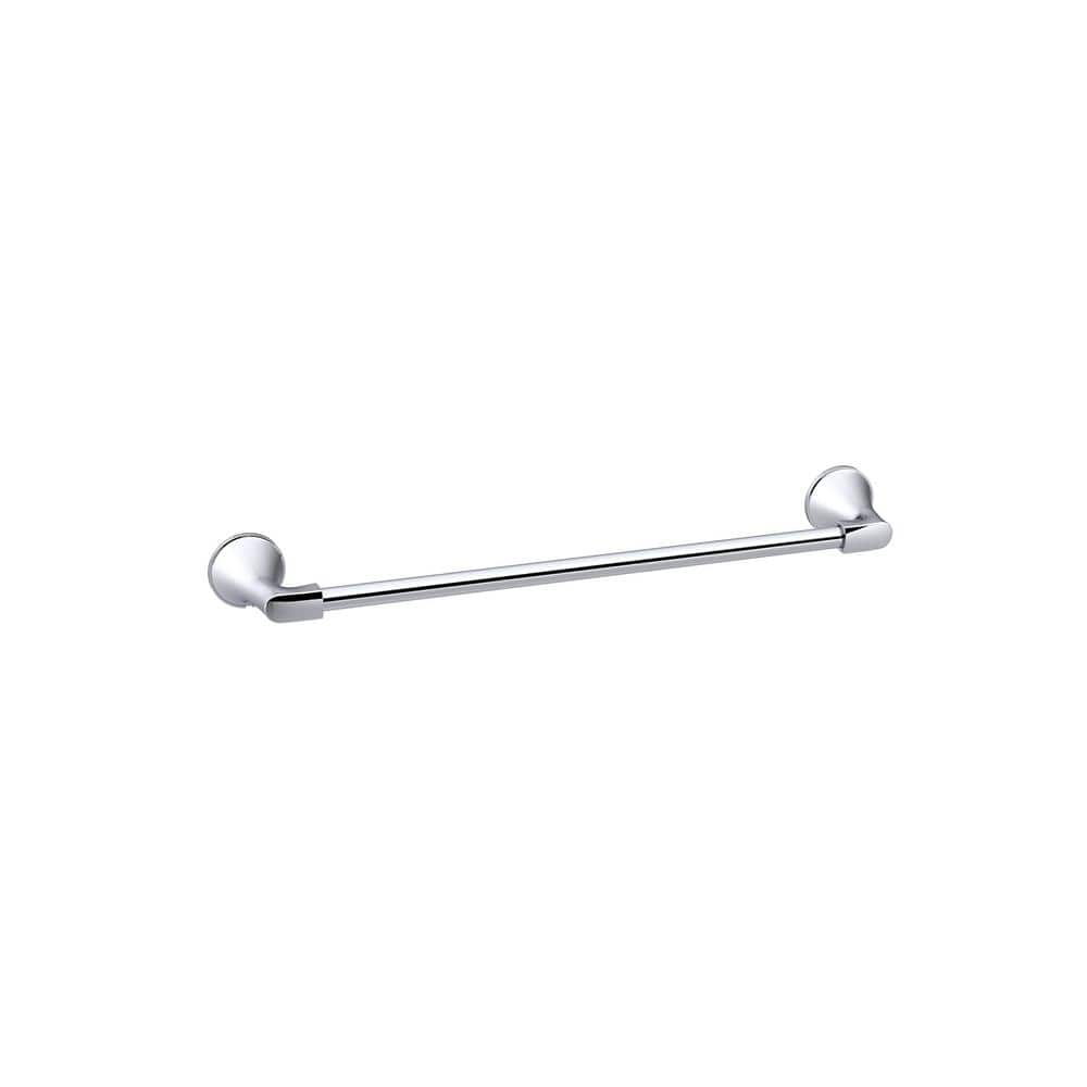 Windley 18 in. Wall Mounted Towel Bar in Chrome price history on PriceWatchPro