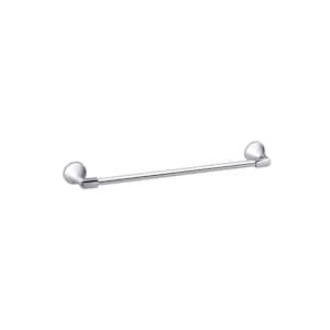 Windley 18 in. Wall Mounted Towel Bar in Chrome