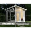 The California 240 sq. ft. Tiny Small Home Steel Frame Building Kit ADU  Cabin Guest House Home Office CADU240 - The Home Depot