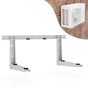 22 in. Heavy-Duty Mini Split Wall Mounting Bracket with Adjustable Crossbar and Levlers