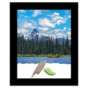 Opening Size 22 in. x 28 in. Basic Black Wood Picture Frame
