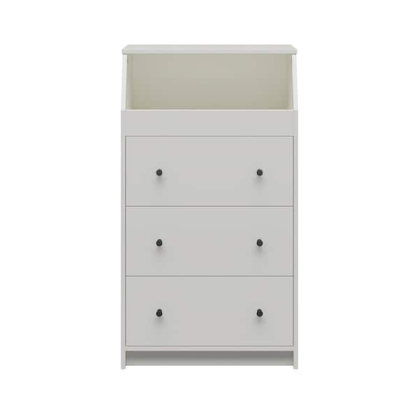 Ameriwood Home Ameriwood Home Cantell 3-Drawer Dresser, White