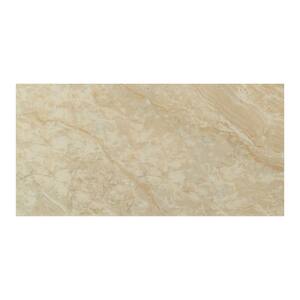 Trevi White 12 in. x 12 in. x 10 mm Polished Porcelain Mosaic Tile (10 sq. ft./Case)