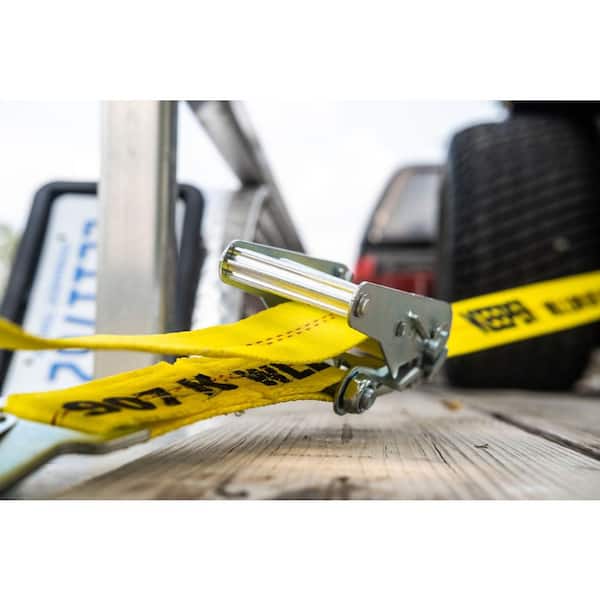 Keeper 2 in. x 8 ft. 2,000 lbs. Auto Ratchet Tie Down Straps 04106