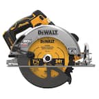 20V MAX Cordless Brushless 7-1/4 in. Sidewinder Style Circular Saw with FLEXVOLT ADVANTAGE (Tool Only)