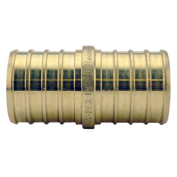 1 in. Brass PEX-B Barb Coupling