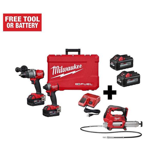 Milwaukee M18 FUEL 18V LithiumIon Brushless Cordless Hammer Drill