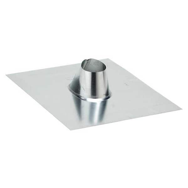 Gibraltar Building Products 1-1/2 in. Galvanized Steel Pipe Flashing with FHA Base