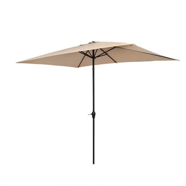 Movisa 10 ft. Market Patio Umbrella in Beige
