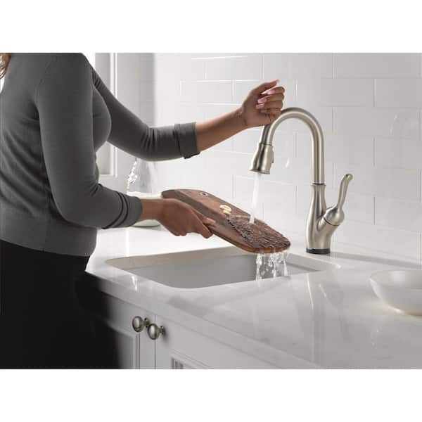 Leland Touch2O with Touchless Technology Single Handle Bar Faucet in Spotshield Stainless