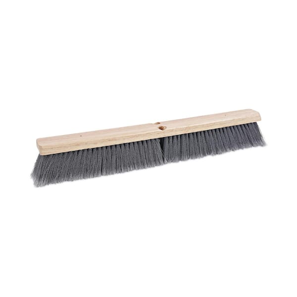 14' Gray Truck Wash Brush Flagged Poly