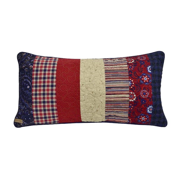 white rectangular throw pillows