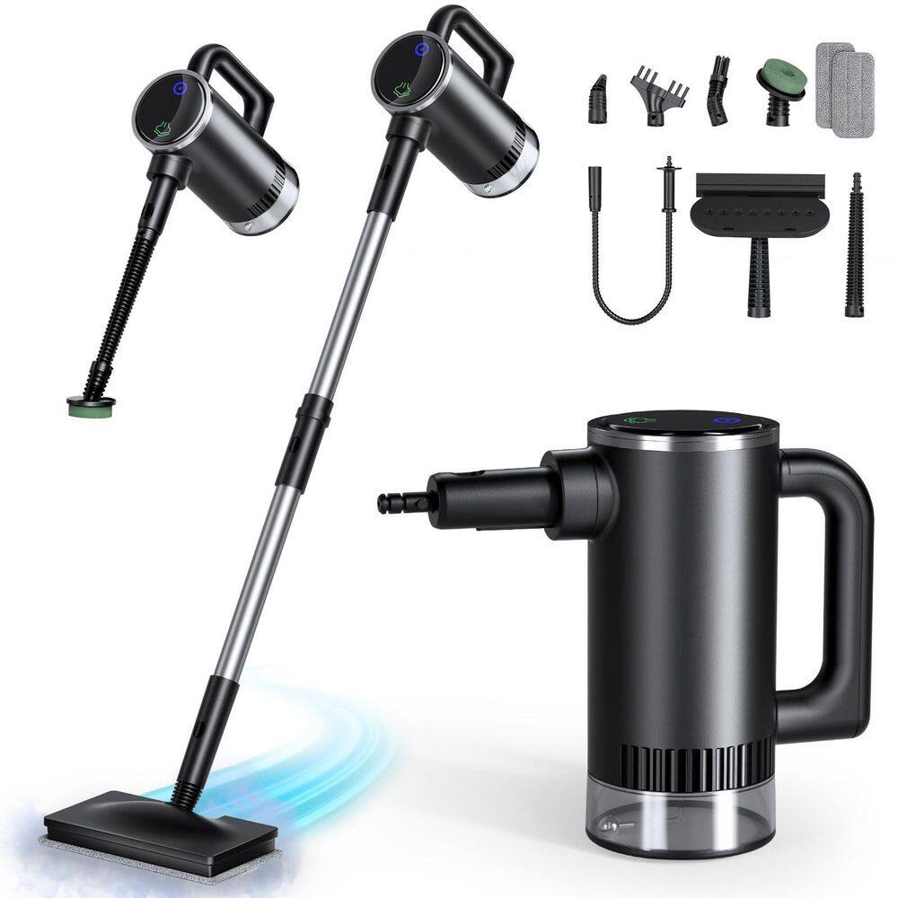 11-in-1 Corded Steam Mop Detachable Handheld 3-Level Steam Control Multi-Purpose Steamer for Hardwood Tile Grout Bath price history on PriceWatchPro