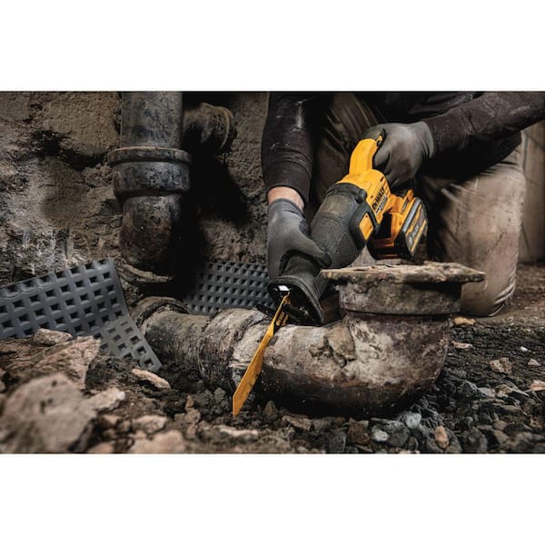 DEWALT FLEXVOLT 60V MAX Cordless Brushless Reciprocating Saw Tool Only DCS389B The Home Depot