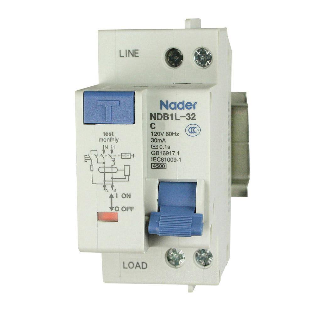 25 Amp 120Vac 1-Pole GFCI Circuit Breaker DIN Rail Mount price history on PriceWatchPro