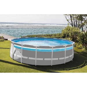 16 ft. x 48 in. Clearview Prism Above Ground Swimming Pool with Pump