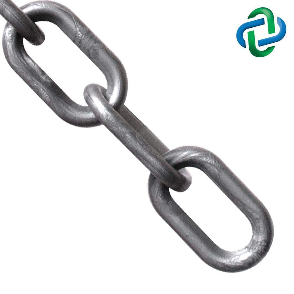 Mr. Chain 2 in. (54 mm) x 25 ft. Silver Heavy-Duty Plastic Barrier