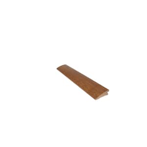 Reducer Calico Hickory Matte. 75 in. T x 2.25 in. W x 78 in. L Solid Hardwood Trim