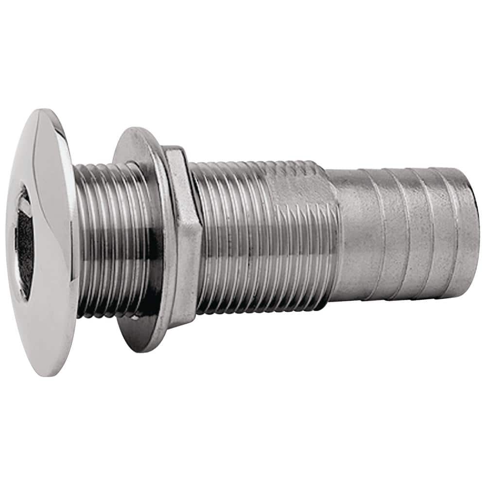 Thru Hull in Stainless Steel 1-1/8 in. For Hose, Standard Length price history on PriceWatchPro